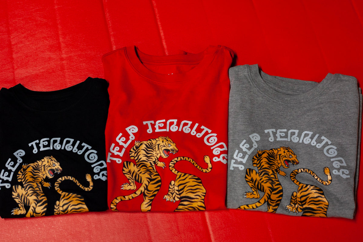 Kids Tiger T-Shirts | Kids Cotton T-Shirts | TEEP TERRTORY